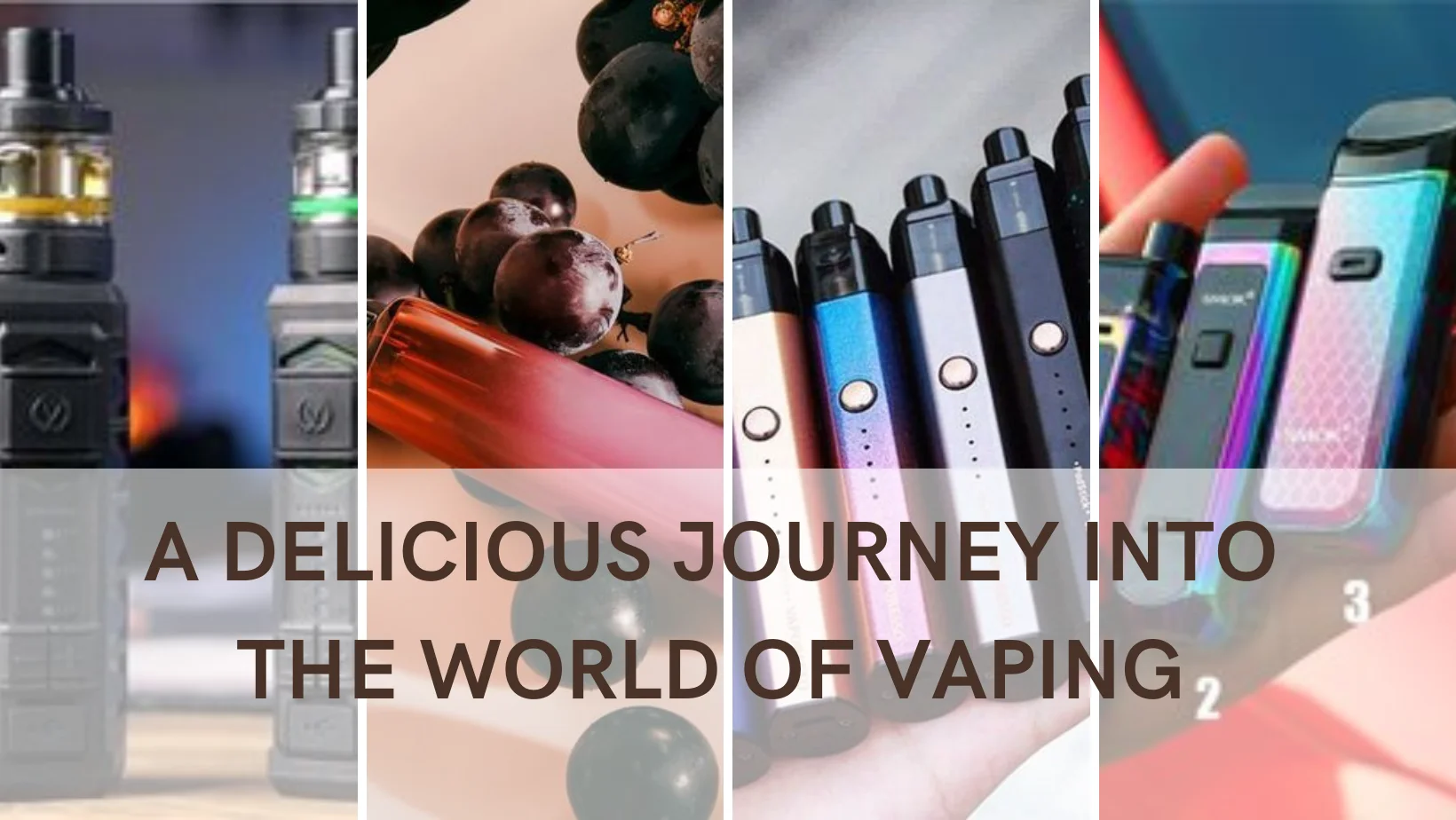 A DELICIOUS JOURNEY INTO THE WORLD OF VAPING