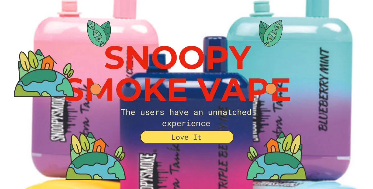 Snoopy Smoke Vape