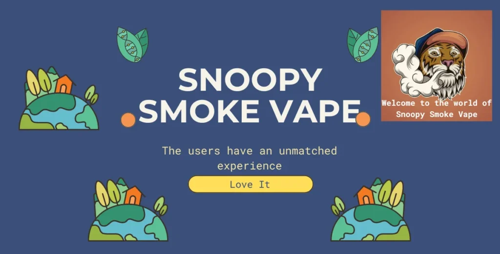 Snoopy Smoke Vape